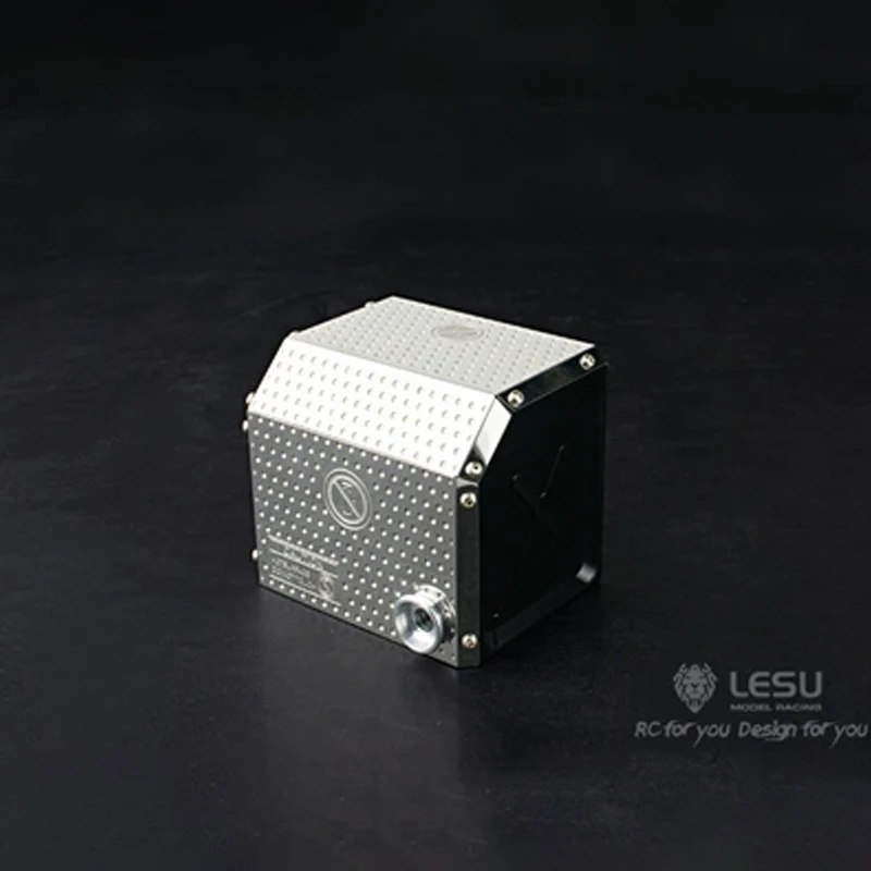 LESU G-6053-A B C D Simulation métallique réservoir d'échappement universel Tamiya 1/14 camion de Traction mise à niveau Modification pièces de décoration