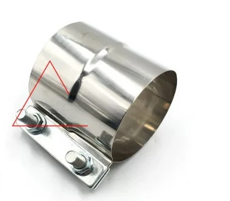 

For Hitachi ZAX60/70/200/210/230/240/250 Muffler Connection Pipe Clamp Clip Excavator Fast delivery