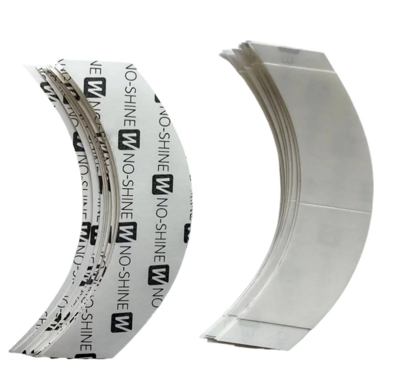 36 Stück Walker No Shine Haarsystem-Klebeband Weißes Doppelseitiges Klebeband für Toupet, Perücke und Haarteile – Detail 4