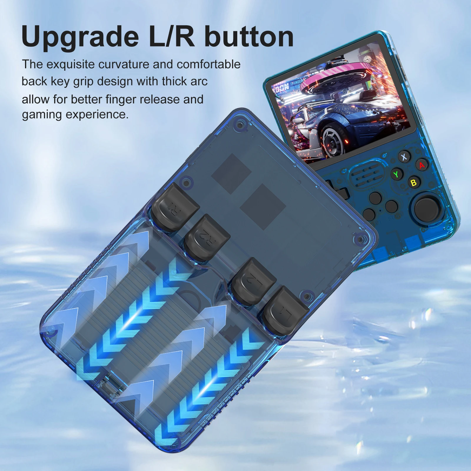 R36S Open Source K36 Handheld-Spielekonsole, 3,5-Zoll-IPS-Bildschirm, integrierte 16.000 Spiele, unterstützt Online-Doppel für PS1/PSP/DC