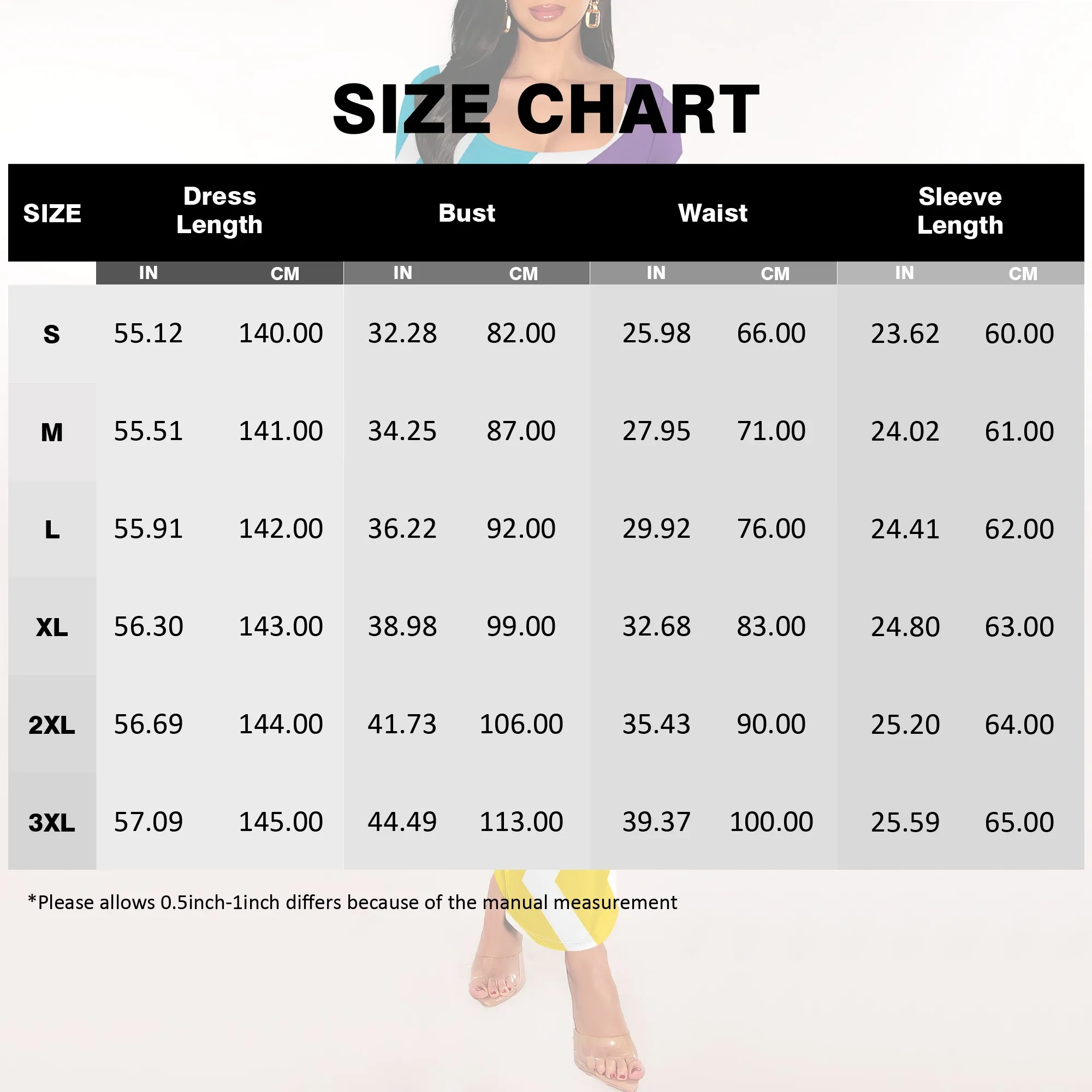 Rainbow Wave Print Bodycon Maxi Dress Long Sleeve Scoop Neck Summer Club Sexy Look