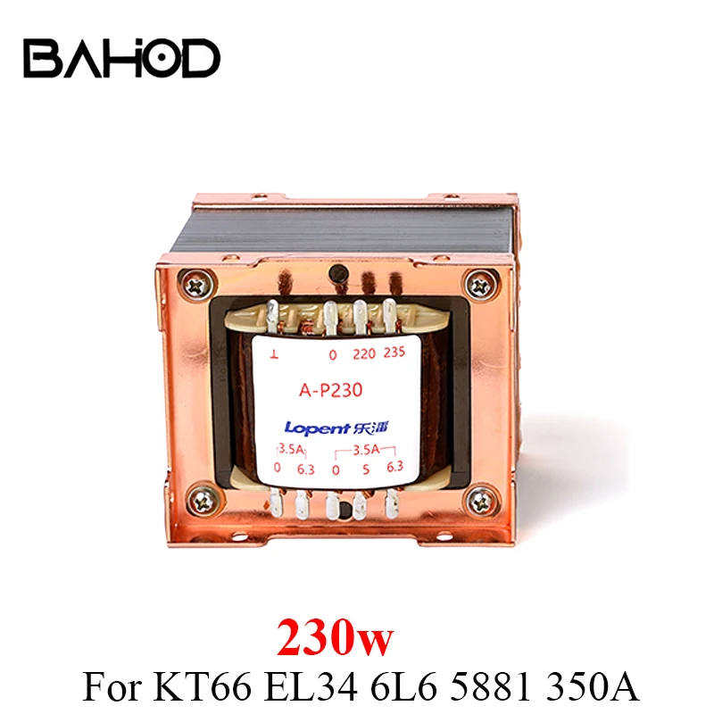 

BAHOD 230w Power Transformer for 6L6 350A KT66 EL34 Vacuum Tube Amplifier