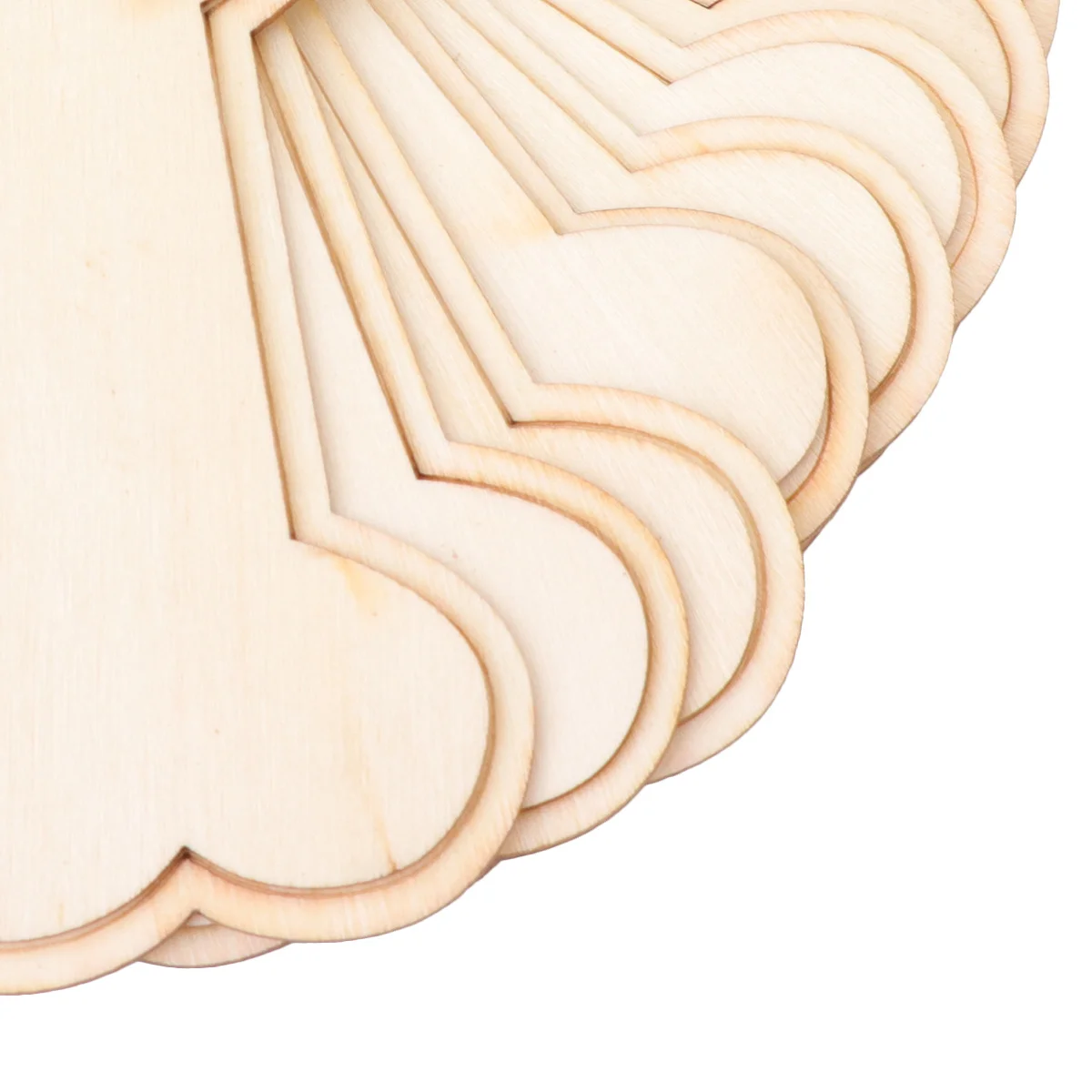 

24pcs Diy Unfinished Wood Bone Cutouts Smooth Sturdy Real Wood Crafts Ready To Paint Or Decorate For Art Craft School Hobby