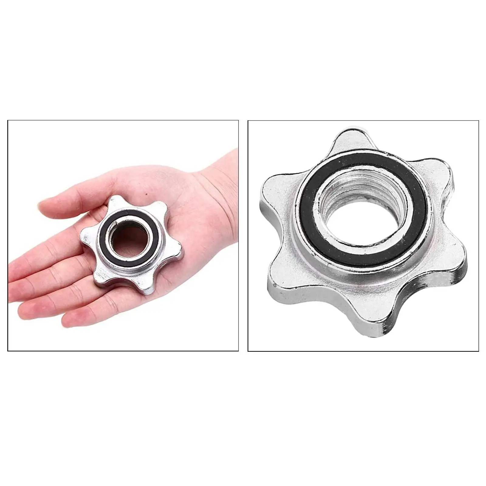 Fitness Dumbbell Nut Collar Magnetic Lock Barbell Accessories for Adjustable Dumbbells and Barbell Racks