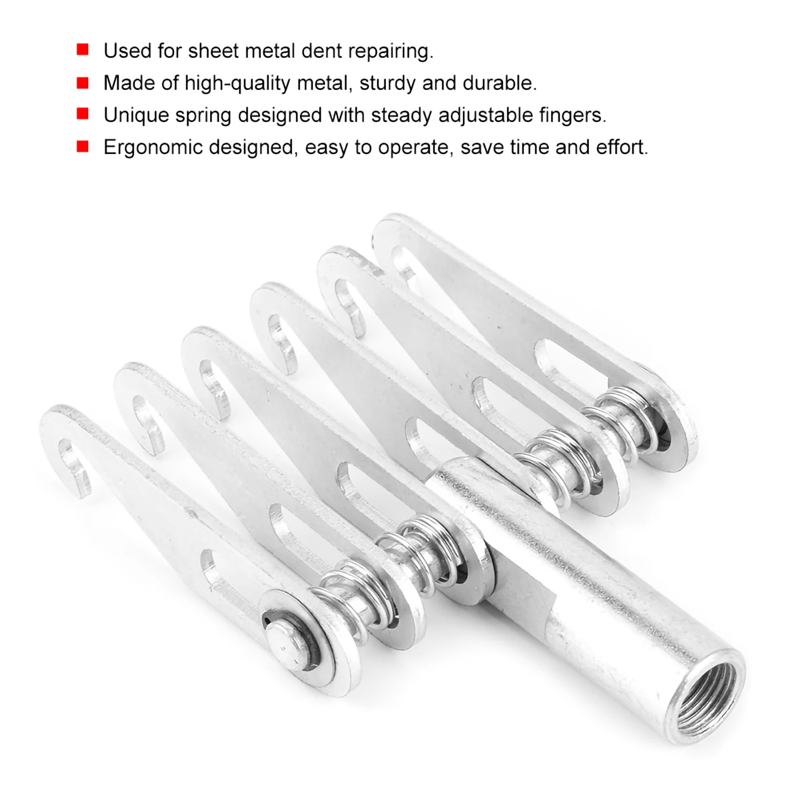 

1PC Professional Auto Dent Removal Tool Adjustable 6 Finger Metal Pulling Claw for Car Body Repair Dent Pulling