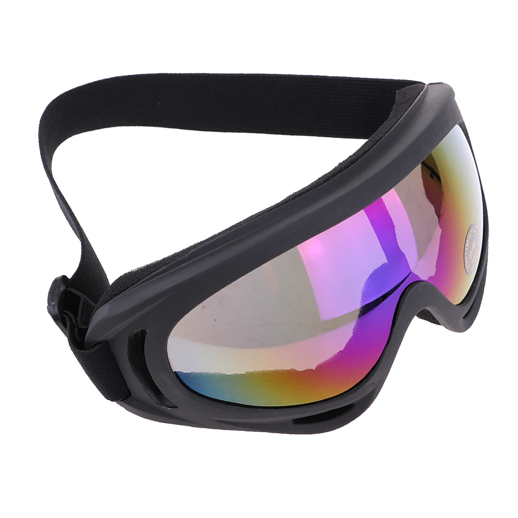 Polarized Motorcycle Goggles Anti Breathable Foam Windproof Eyewear for Snowboard Cycle Travel Winter