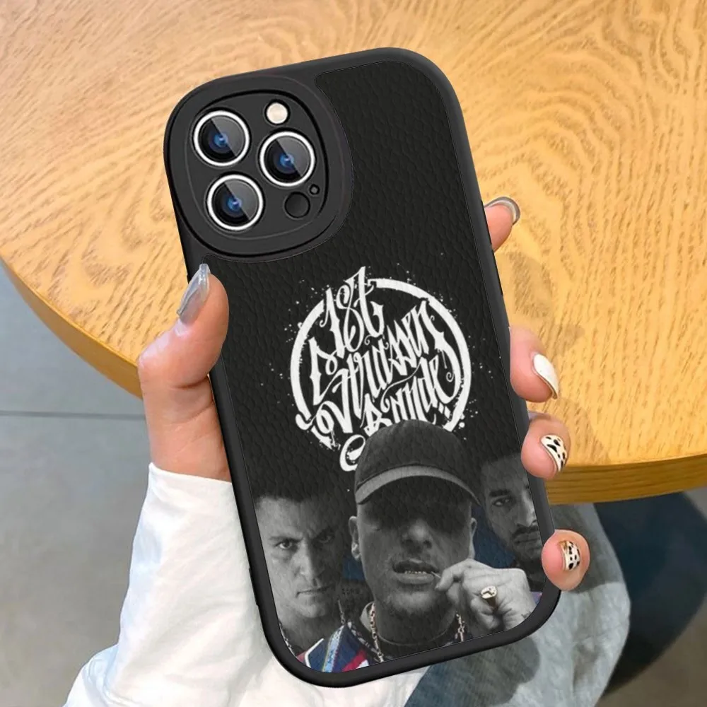 187 Strassenbande Music Phone Case Hard Leather For IPhone 14 13 12 Mini 11 14 Pro Max Xs X Xr 7 8 Plus Fundas