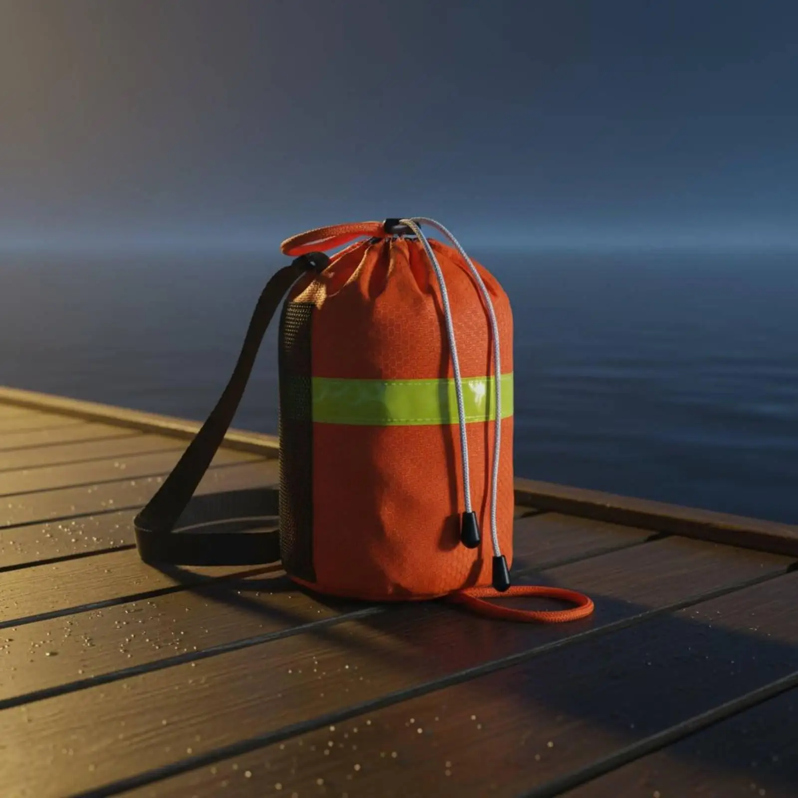 Throw Bag with rope Emergency Rescue Rope Waterproof Material Buoyant Aquatic