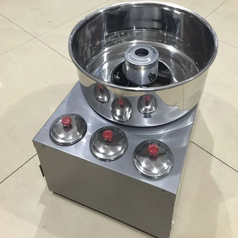 Gas Type DIY Sweet Cotton Candy Machine Fancy Brushed/electric Gas Cotton Sugar Floss Machine Girl Boy Gift Children's Day  1pc