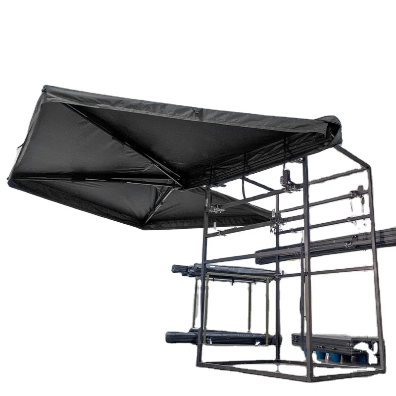 

4x4 Free Standing 270 Car Side Awning With Side Walls Car 270 Awning For Outdoor