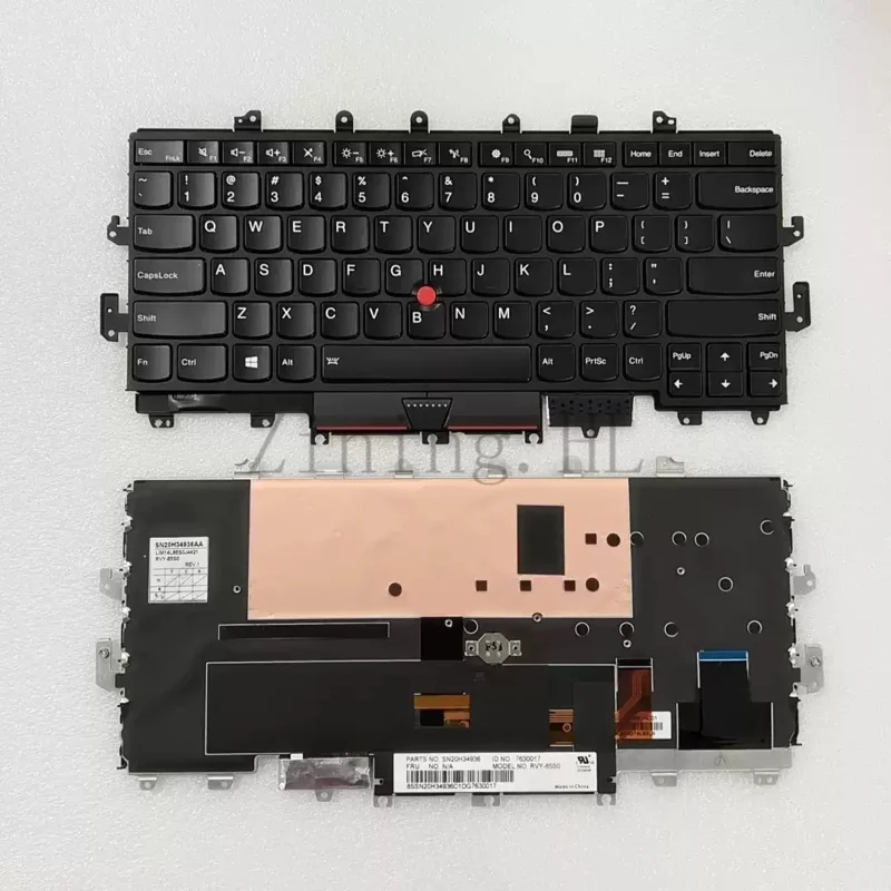 Suitable for Thinkp Lenovo X1 Yoga 2016 US English framed backlit notebook keyboard