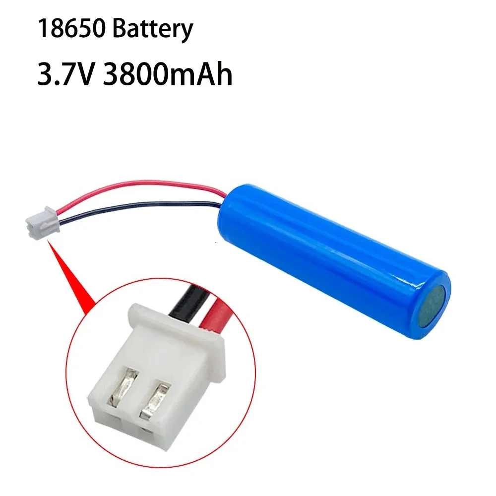 3.7V 18650 3800mah Lithium Battery for Flashlight Bluetooth speaker Hair Clipper Led Light Toy Car + PCB Protection Board