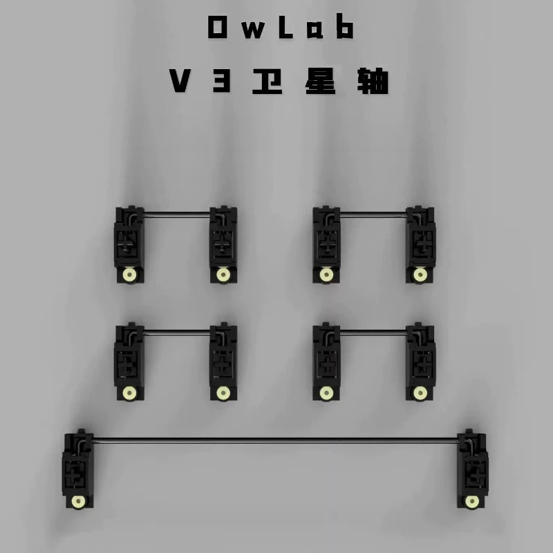 OwLab Stabilizer V3 Customized Handmade Lubed/Unlubed Keyboard Screw-in Stabilizers for Mechanical Keyboard Accessories Gift DIY