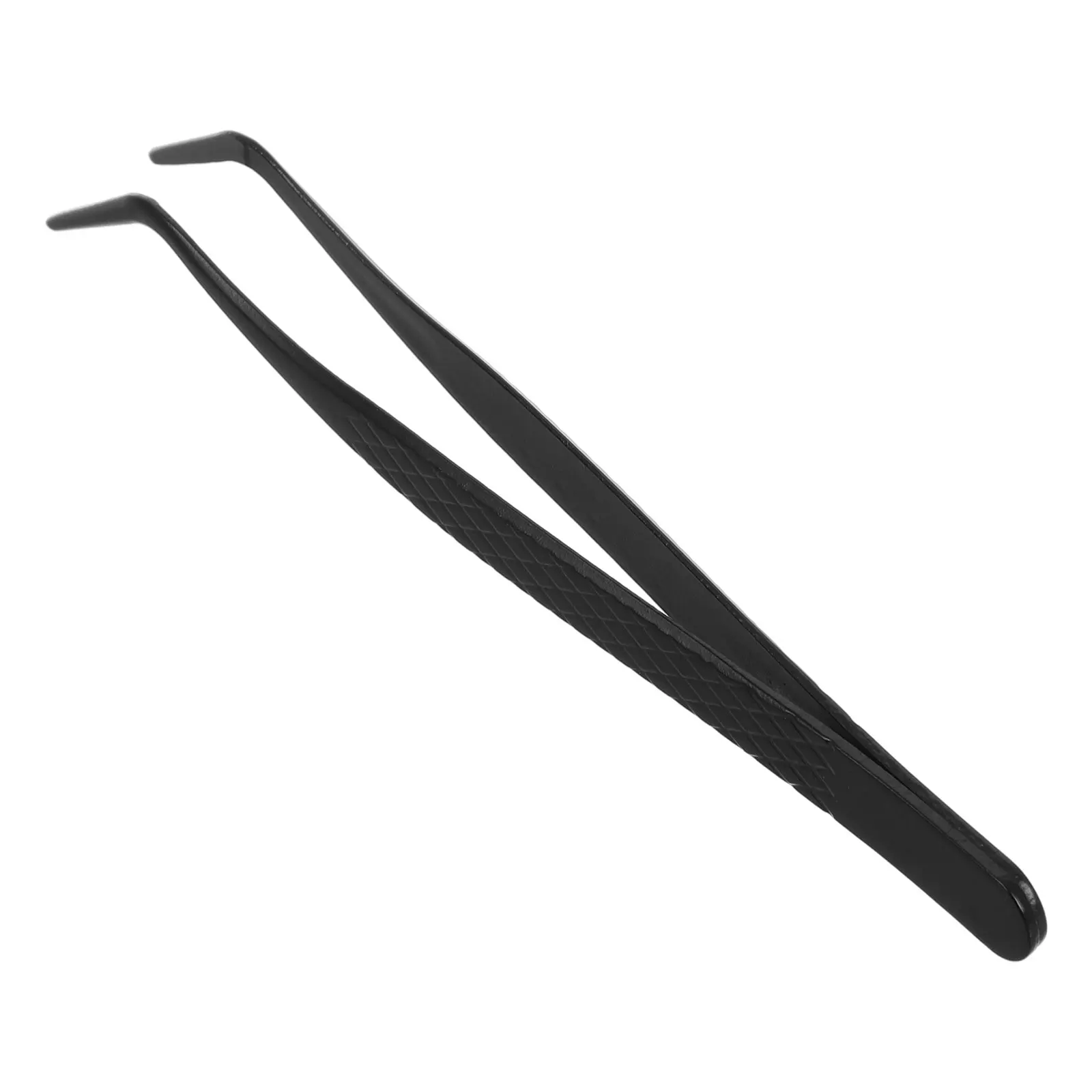 

False Eyelash Round Head Mini Precision Lash Extension Tweezers Stainless Steel Lash Applicator Tool Extensions Cluster