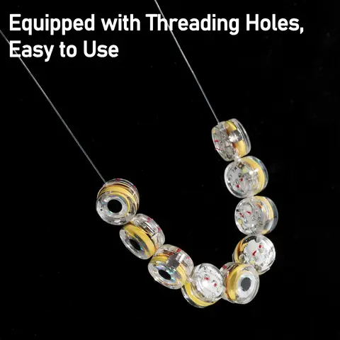 Mini LED Fishing Lure,Fishing Light Attractor,Fish Attractant Lamp,Deep Drop Flasher,Underwater Bass Halibut Sea Fishing,20pcs