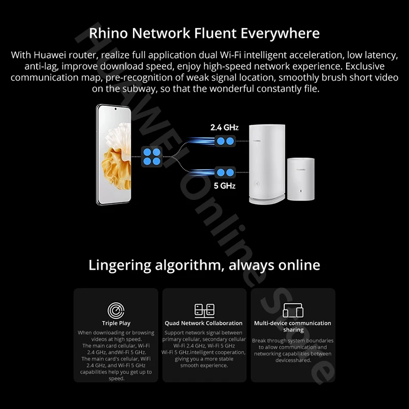 Original HUAWEI P60 Pro 4G SmartPhone 48MP Camera 4815 mAh Battery 6.67'' OLED Curved Screen Snapdragon 8+ Gen 1 Octa Core NFC