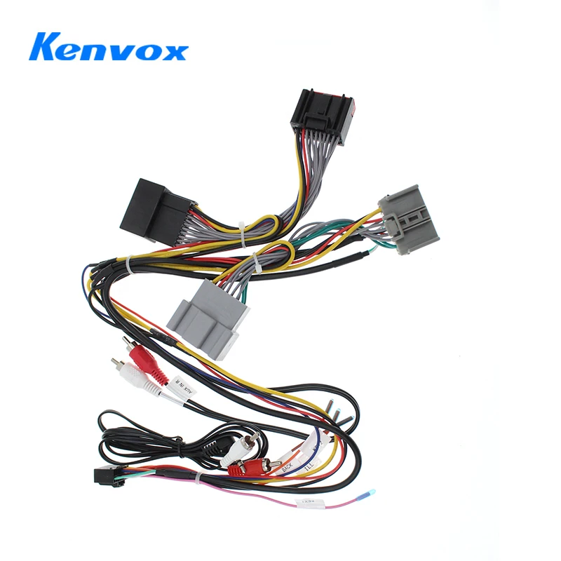 

16-контактный автомобильный жгут проводов Canbus Box Android радио стерео кабель питания декодер для Land Rover Freelander 2 LR2 низкая настройка