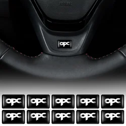 Auto Innendekoration Aufkleber Epoxy Kleber Aufkleber Opc Abzeichen Form kleinen Aufkleber für Opel Opc Astra H G J K F Insignia Mokka C.