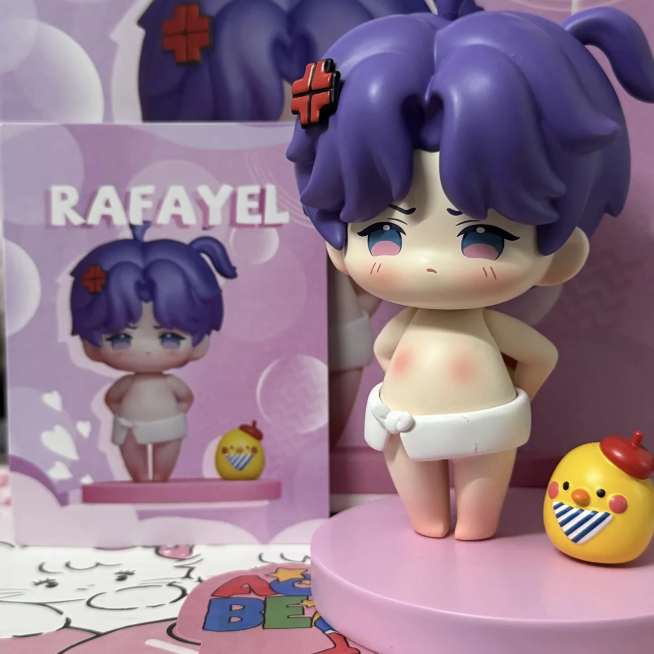 10 cm liefde en diepe ruimte spel Zhou Li Shen Qi Yu Shen Xing terugkeer Qin Che meid set klei ornament schattig desktop decoratie cadeau