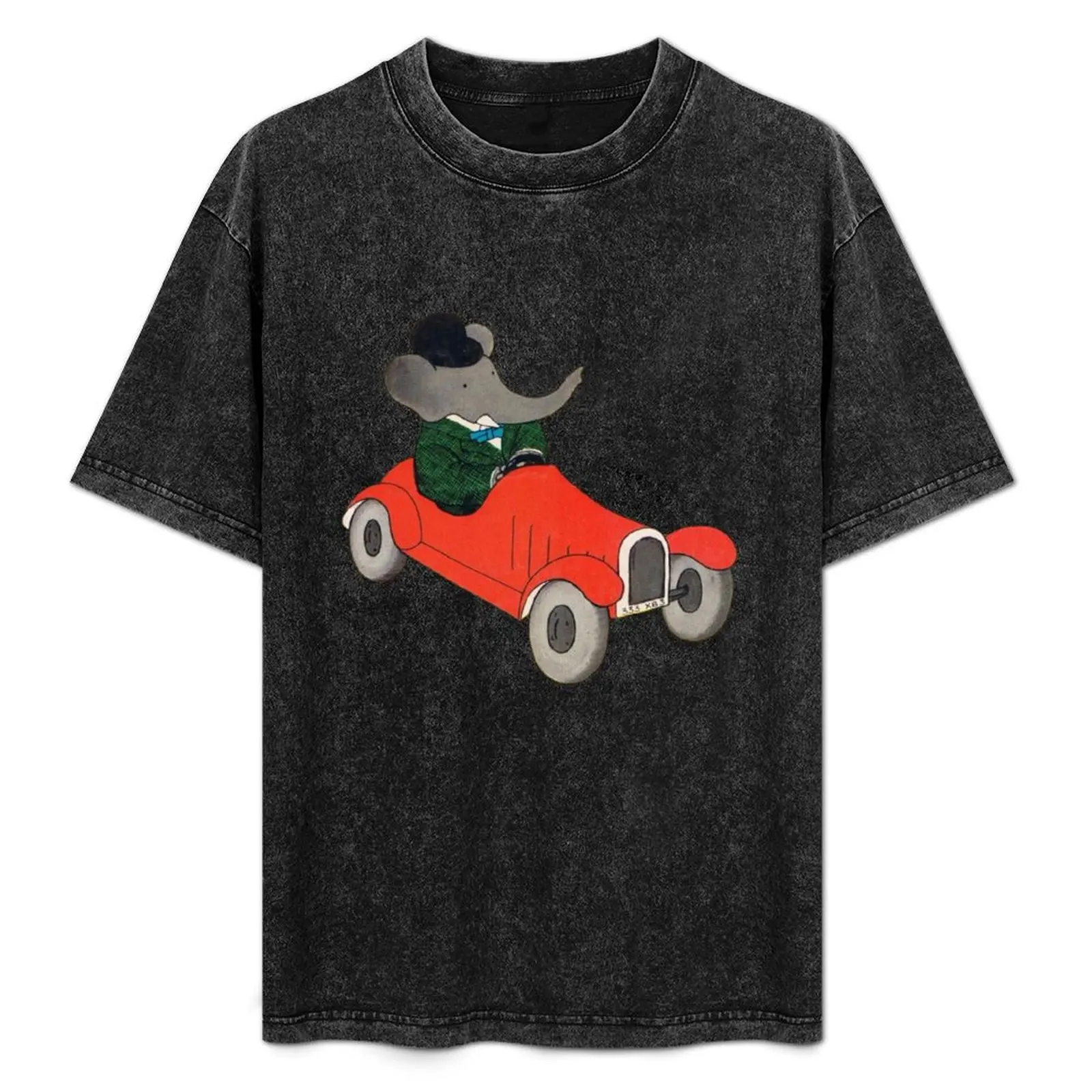 

Babar the elephant T-Shirt Soft Cotton Print T-Shirt
