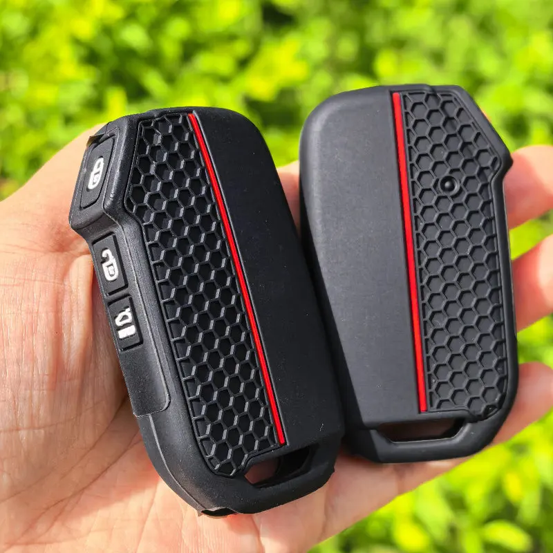 Silicone Car Fob Cover K3 K5 Sportage NiroTelluride Sorento Cerat Seltos Sonet Ceed Xceed Proceed
