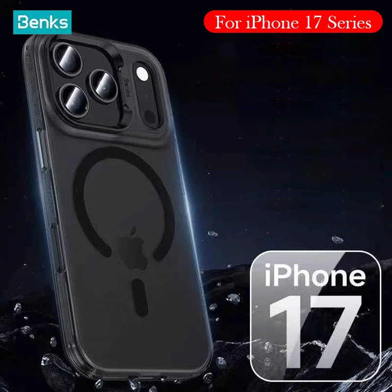 

Чехол Benks для iPhone 17 Pro Max, задняя крышка с беспроводной зарядкой для iPhone 17 Pro