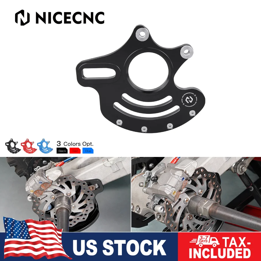 

NiceCNC 11mm Thick Brake Caliper Disc Rotor Guard For Yamaha YFZ450R 2009-2023 YFZ450X 2010-2011 Aluminum Alloy CNC Technology