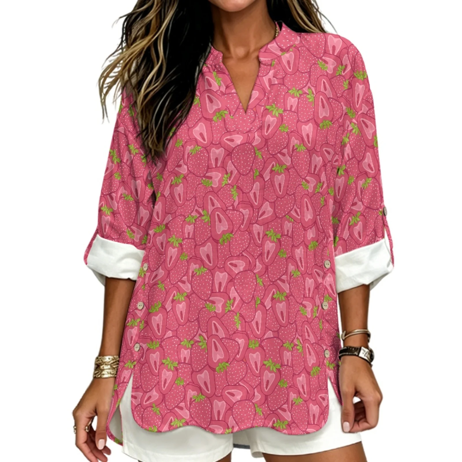 PENSTROLL Blusa Feminina Rosa  - S&S Watches & Jewelry Ho Chi Minh avaliação e preço