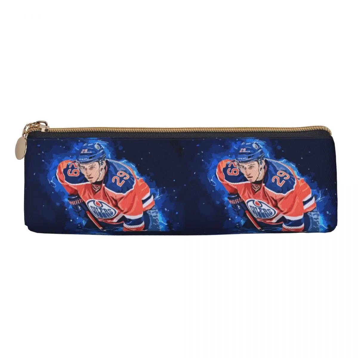 كونور ماك ديفيد 97 لمحبي إدمونتون أويلرز مقلمة حامل قلم لوازم مكتبية تخزين كبير صندوق القلم حقيبة أقلام رصاص ل