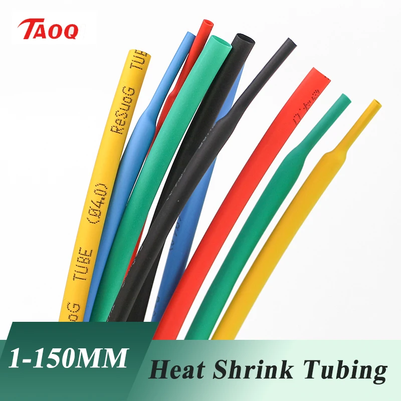 

2:1 Thermoresistant Tube Heat Shrink Wrapping KIT Insulation Sleeve Wire Cable Sleeving Assorted Sleeve Cable Wrap DIY BLACK