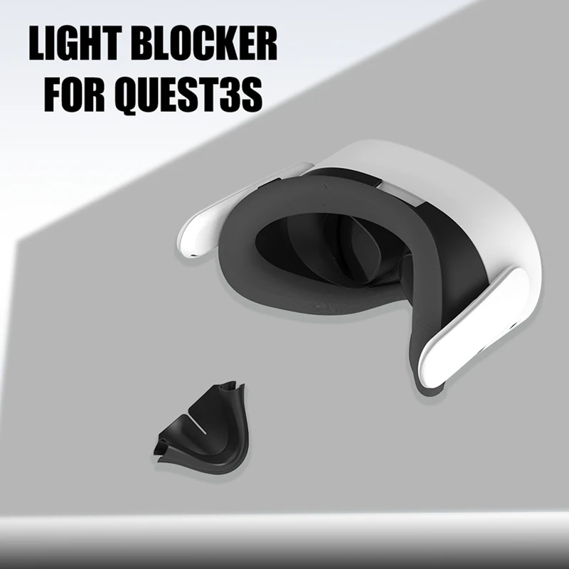 For Meta Quest 3S Silicone Nose Pad VR Headset Anti-Sweat Replacement Nose Cover For Meta Quest 3S VR Accessories