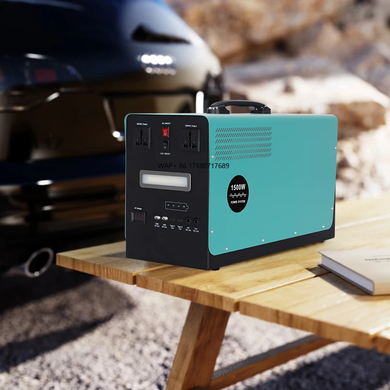 Full top new design  solar generator metal all-in-one machine solar 500w 1000w solar system