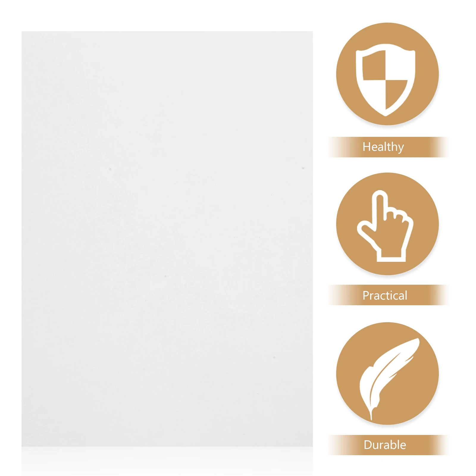 

50 Sheets A4 140g Photo Printing Paper Waterproof White Sticker Thick High Gloss Office Craft Compatible