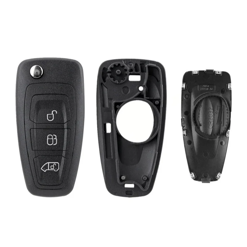 3 Button Car Key Cover Case Fob Key Case For Ford Transit Custom Tourneo Mk8 Galaxy Car Interior Lock Key Case Accessories
