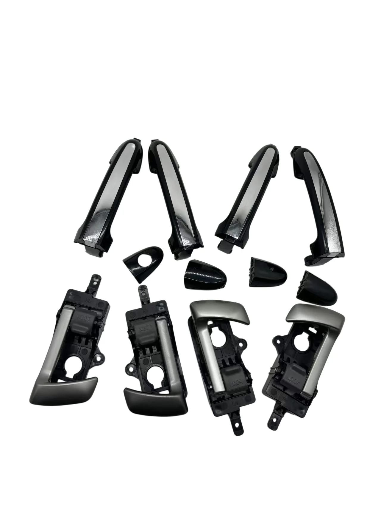 

8PCS SET CAR DOOR HANDLE W/ Chrome Insert FOR HYUNDAI Santa Fe SANTAFE 07-12 82651-2B000 82661-2B000 83651-2B000 83661-2B000