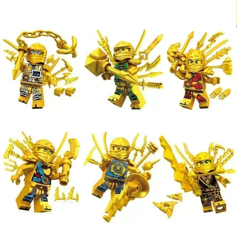 Hot Toys Anime Figuren 24 Stuks Ninjago Mini Figuurtjes Bouwblokken Speelgoed Mini Poppen Poppenfiguurtjes Blokken Kinderspeelgoed Verjaardagscadeau