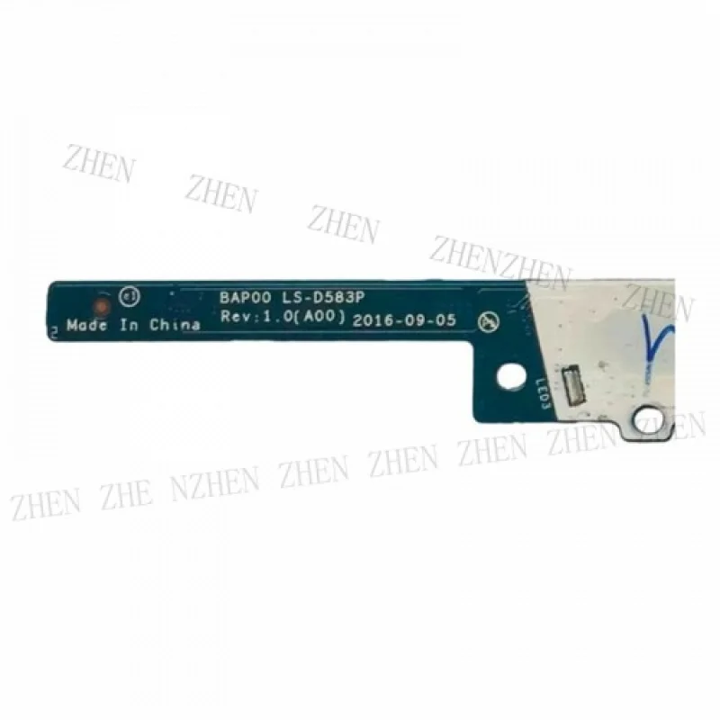 Płytka wskaźników LED Y do laptopa Dell Alienware 13 R3 BAP00 LS-D583P