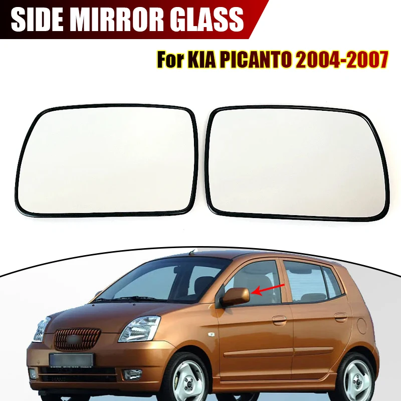 

For KIA PICANTO 2004-2007 Heated convex glass mirror for car side door Replacement