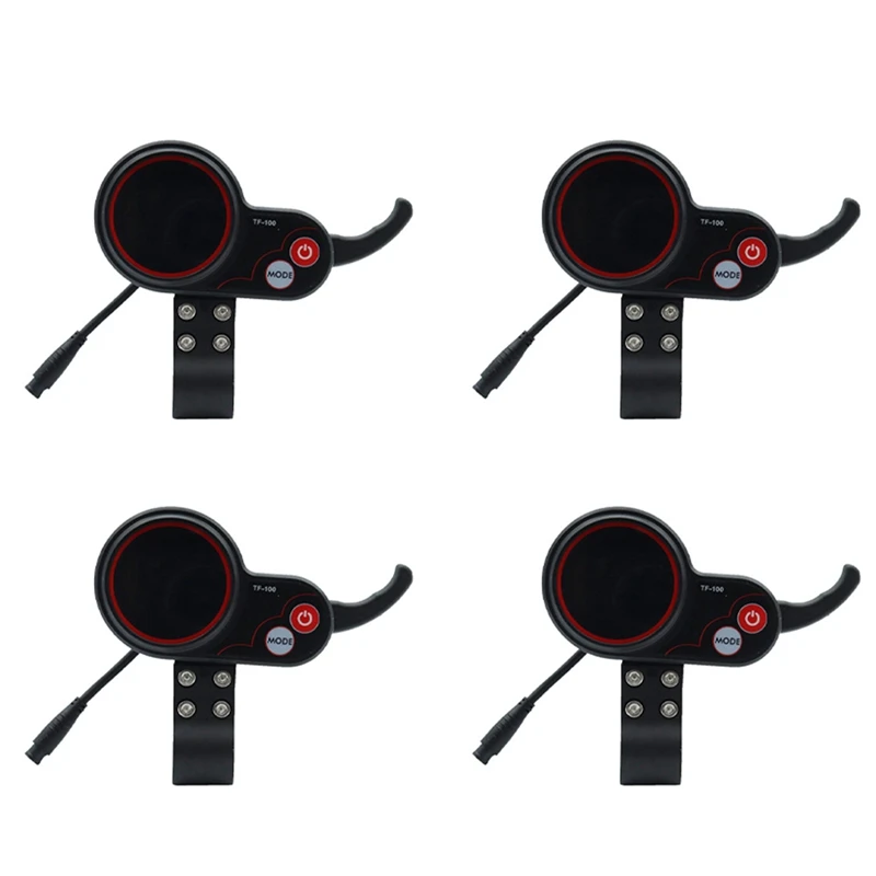 

4X TF-100 Display Scooter Skateboard Dashboard Portable Outdoor For Kugoo M4 Shilop Electric Scooter Parts(6Pin)