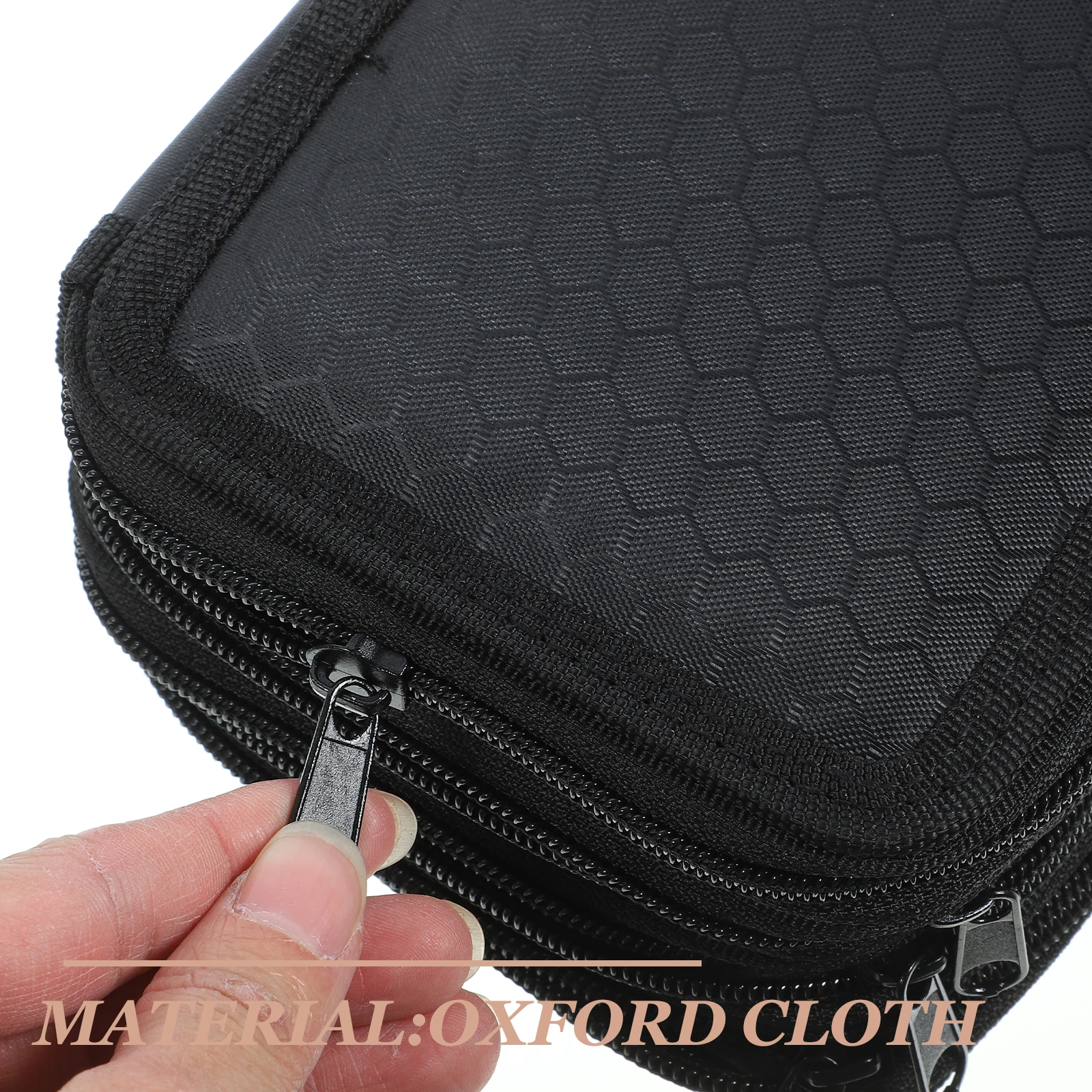 

Large Capacity Layered Pencil Bag Oxford Fabric Multi-Layers Zipper Pencil Case Stationery Holder Student Gift