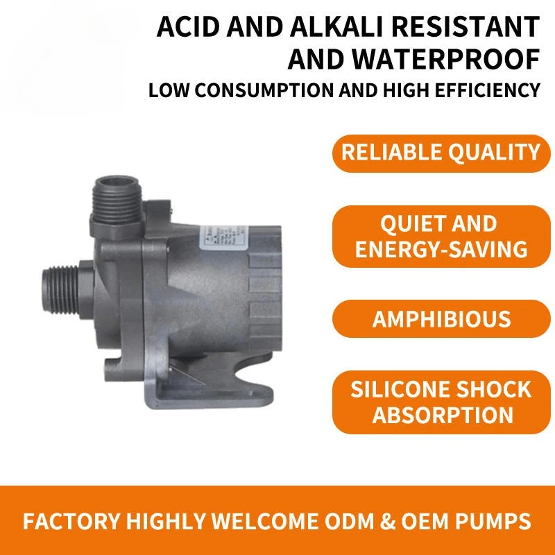

Бесщеточный циркуляционный насос постоянного тока 12В/24В для высоких температур, погружной, для солнечных систем отопления, аквариумов, гидропоники