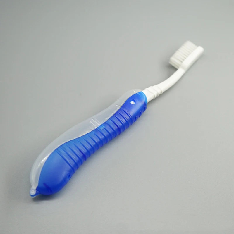 Higiena Oral Portable jednorazowe składane Travel Camping szczoteczka do zębów piesze wycieczki szczotka do zębów czyszczenie zębów narzędzia