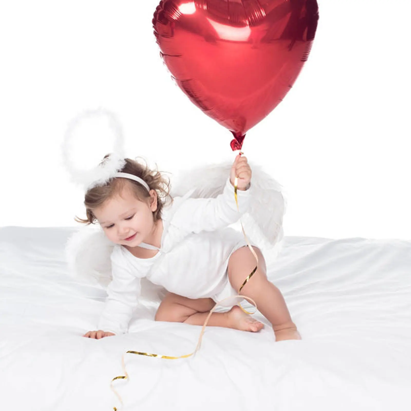 Costume Cosplay d'Ange avec Ailes de Plumes Blanches, Robe de Barrage de Vacances, pour Spectacle sur Scène, Masade Tim Carnaval