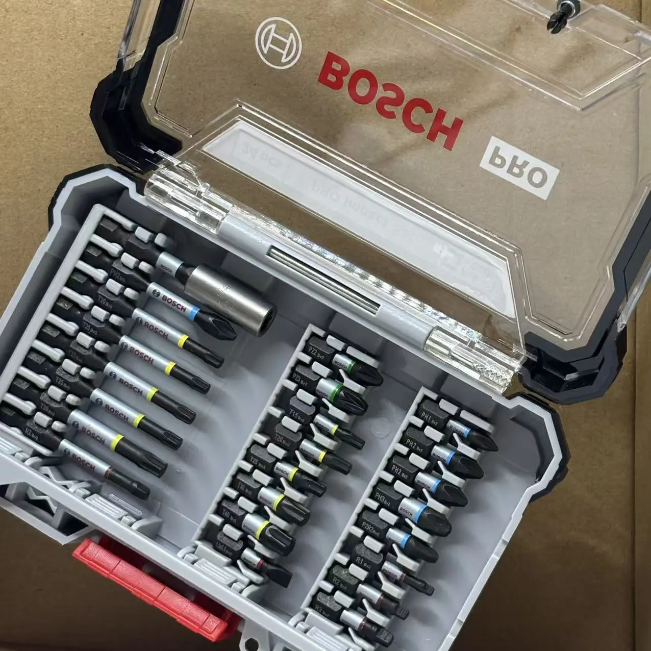 BOSCH 2608521U75 PRO Impact Screw Bit Set 24-piece Accessories Screwdriver Bits With Magnetic Suction Rod