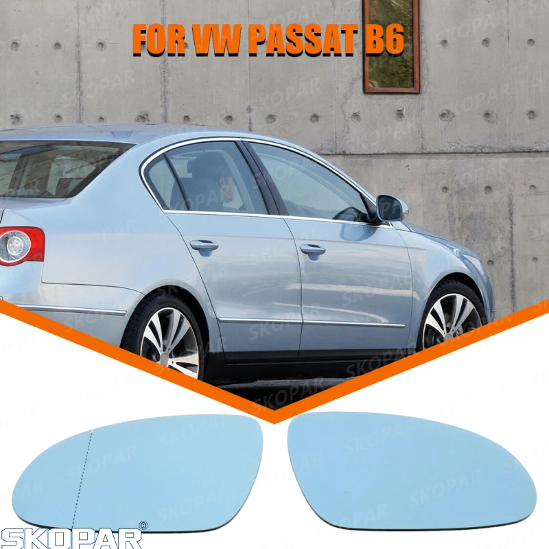 

Стекло зеркала заднего вида с подогревом двери для LHD VW Passat B6 2006 2007 2008 2009 2010/GOLF GTI JETTA MK5 2006-2009 3C0857521 3C0857522