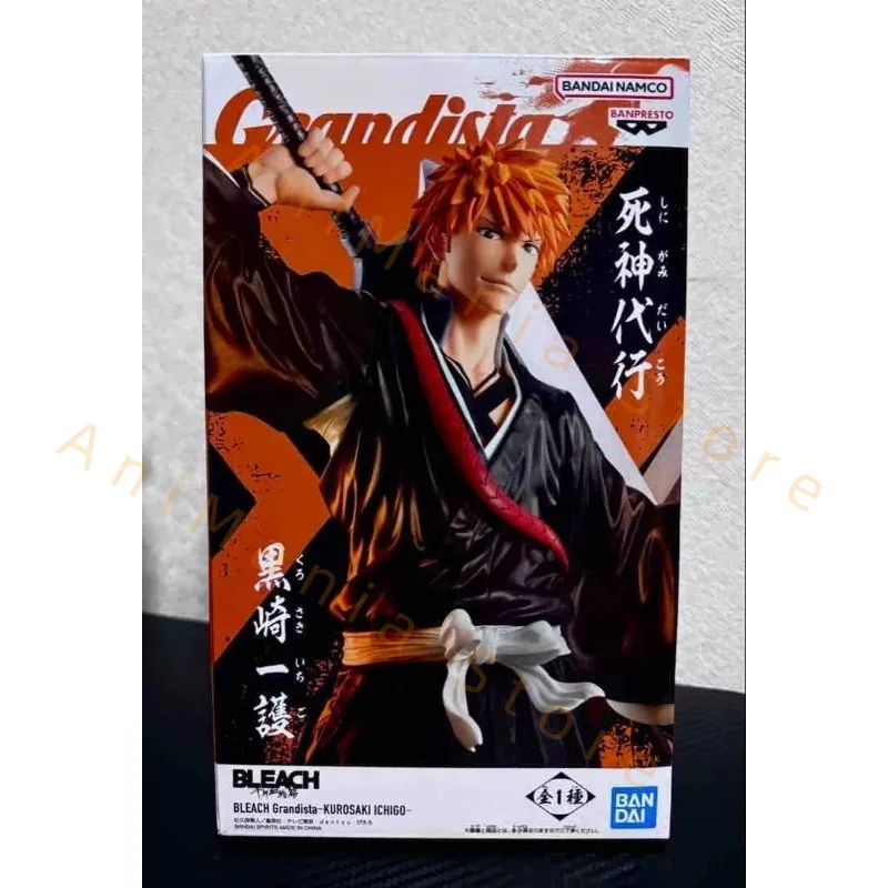 Bandai Echt BANPRESTO Grandista BLEACH Kurosaki Ichigo Anime Action Figure Collectible Model Speelgoed Ornamenten Gift Kinderen Kid
