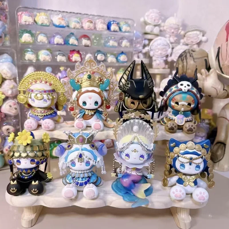 EMMA Secret Forest Der Fluss der Zeit Mystery Box Blind Box Anime Action Figure Niedliche Ornament Modell Überraschung Sammlung Spielzeug Geschenke