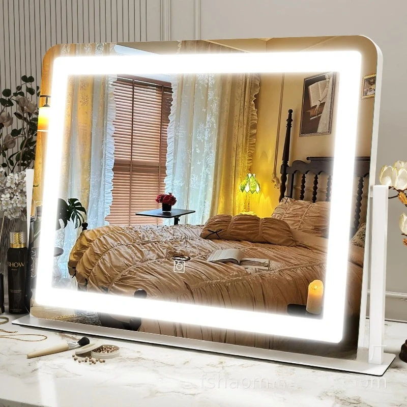 Save Space Cute Mirror Cheap Aesthetic Creative Lounge Chinese Style Luxury Vanity Mirror Accent Espelhos Ornaments Home Decor