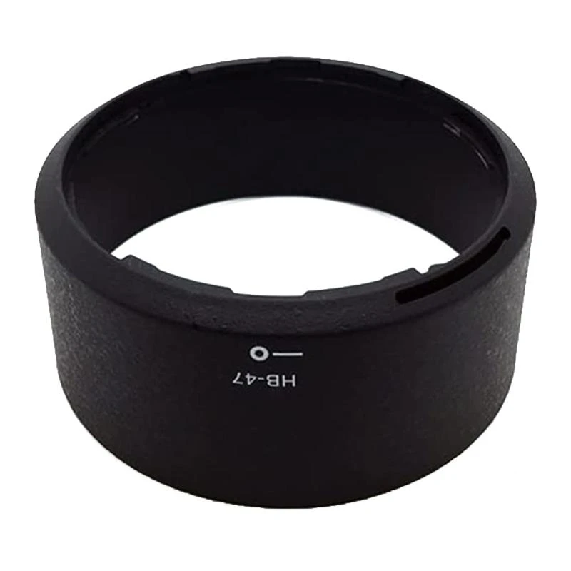 hb-47 렌즈 후드 가역 카메라 렌트 용 yongnuo af50mm/1.8g 프라임 렌즈