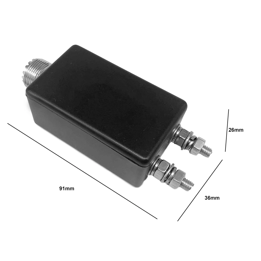 Mini Balun HF 1:1 /1:9, antena de onda corta HF adecuada, accesorios electrónicos Balun para estación QRP y muebles al aire libre